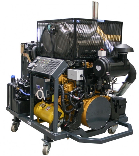 HV-950-C7 DIESEL ENGINE BENCH, CATERPILLAR C7.1 TIER 4F